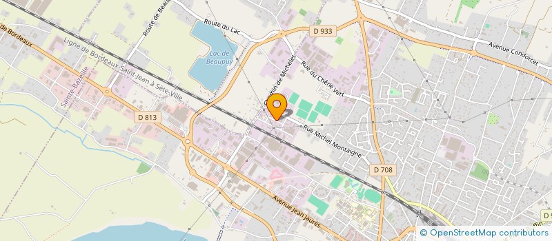 localisation de l'entreprise SCI W2I  MARMANDE