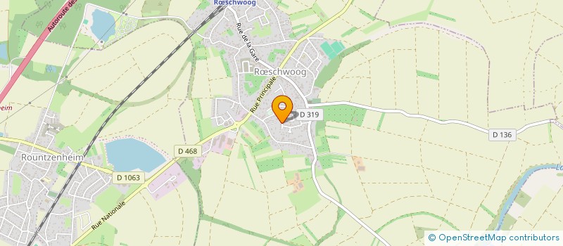 localisation de l'entreprise SCI W2RS HORIZON  RSCHWOOG