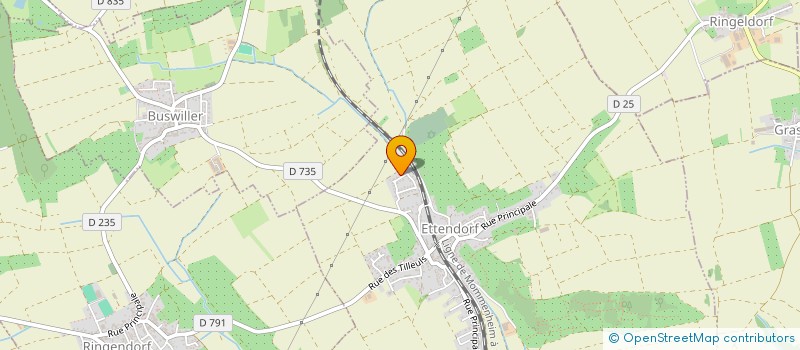 localisation de l'entreprise SCI W3JM  ETTENDORF