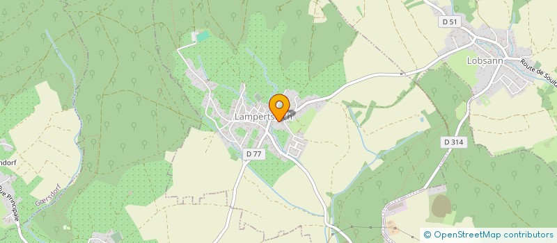 localisation de l'entreprise SCI WACKER  SURBOURG