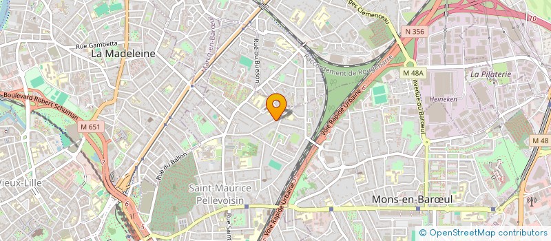 localisation de l'entreprise SCI WACKERS à LILLE