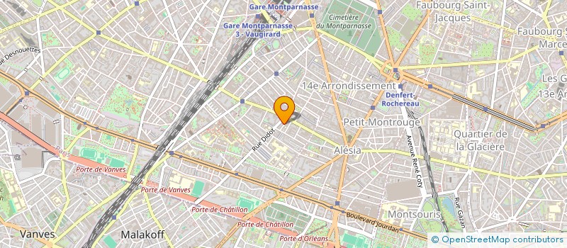 localisation de l'entreprise SCI WADI  PARIS