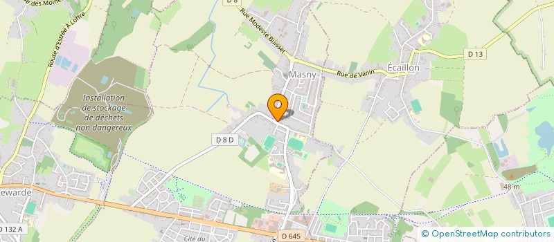 localisation de l'entreprise SCI WAETERLOOS-REIS  MASNY