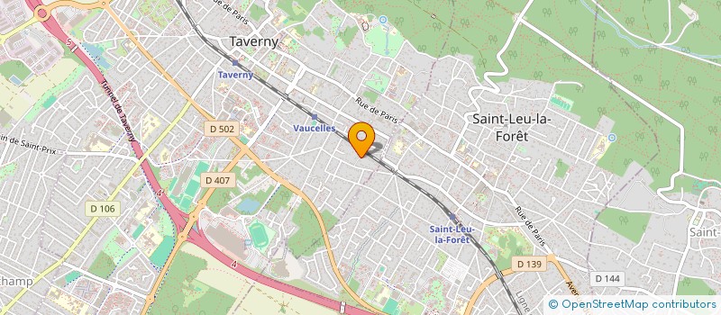 localisation de l'entreprise SCI WAFA  TAVERNY