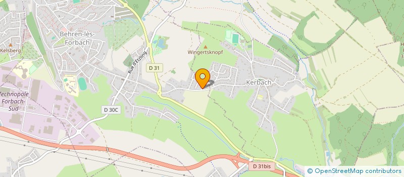 localisation de l'entreprise SCI WAFA  BEHREN-LES-FORBACH