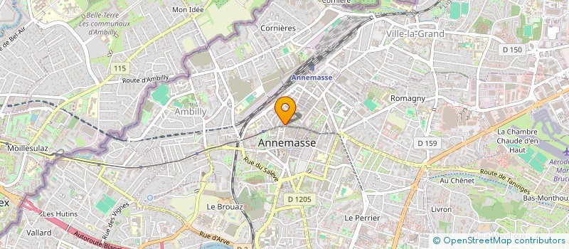 localisation de l'entreprise SCI WAFAA  PRAZ-SUR-ARLY