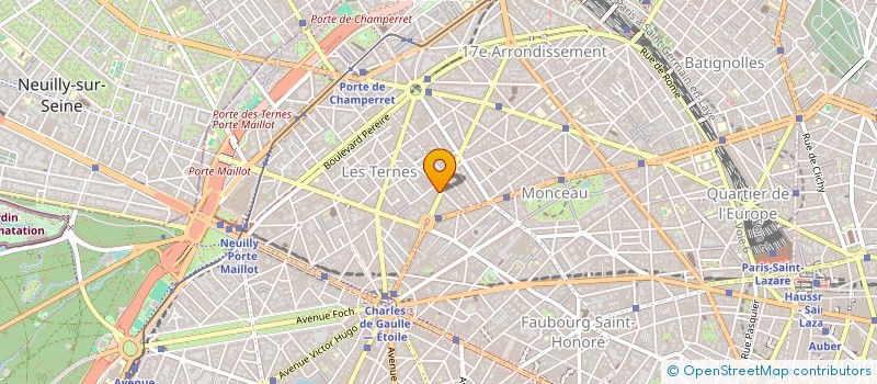 localisation de l'entreprise SCI WAGRAM  PARIS