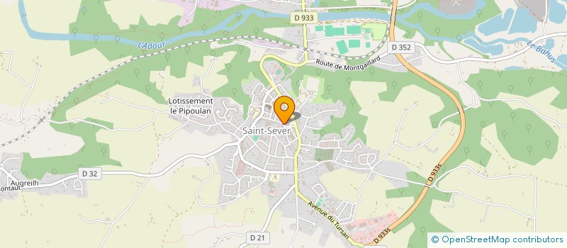 localisation de l'entreprise SCI WAGRAM à SAINT-SEVER