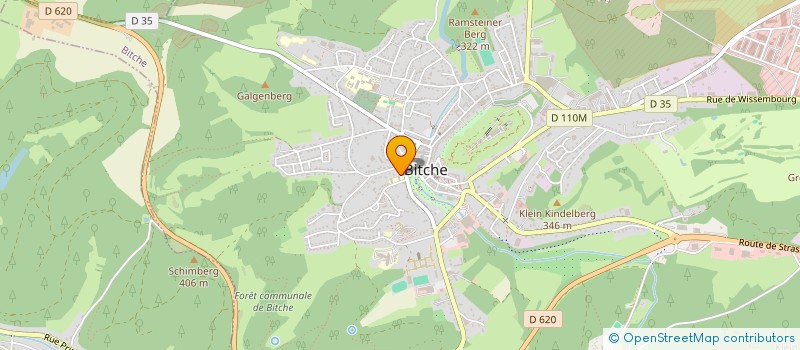 localisation de l'entreprise SCI WAHL 2 à BITCHE