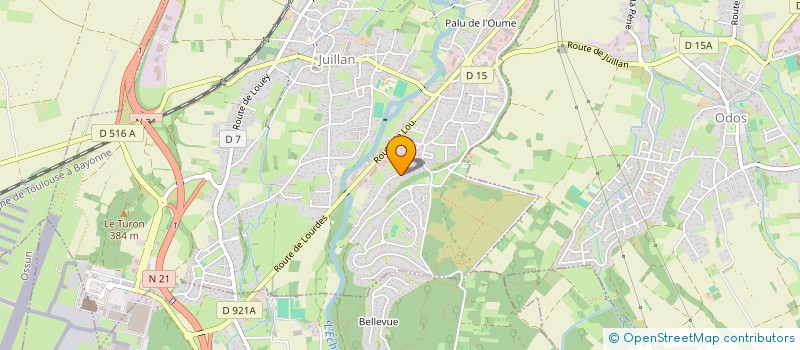 localisation de l'entreprise SCI WAIT AND SEE  JUILLAN