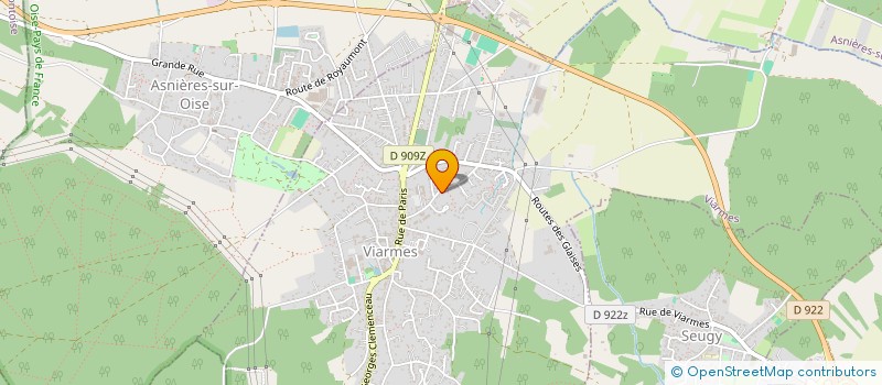 localisation de l'entreprise SCI WAITOMO  VIARMES