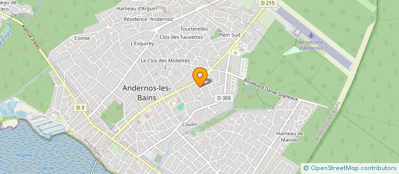 localisation de l'entreprise SCI WAKE UP  ANDERNOS-LES-BAINS