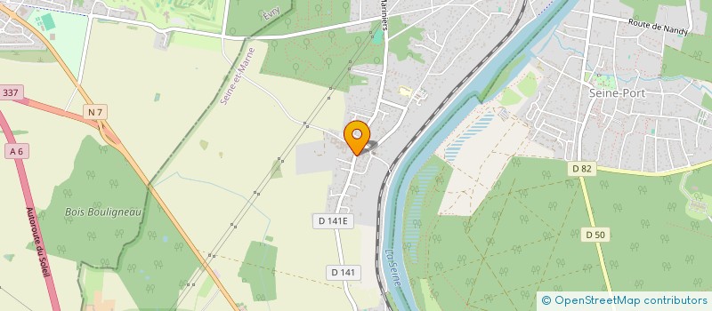 localisation de l'entreprise SCI WAL  SAINT-FARGEAU-PONTHIERRY