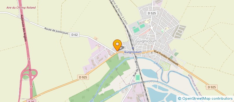 localisation de l'entreprise SCI WALCO  VILLENEUVE-SUR-AISNE