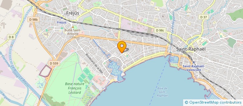 localisation de l'entreprise SCI WALDERVAL à FREJUS