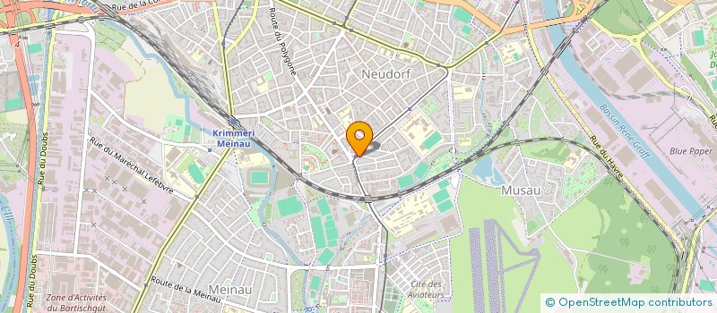 localisation de l'entreprise SCI WALDO  STRASBOURG