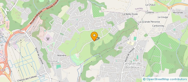 localisation de l'entreprise SCI WALHY  BOULIAC