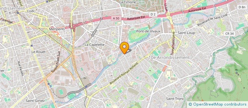 localisation de l'entreprise SCI WALIK à MARSEILLE