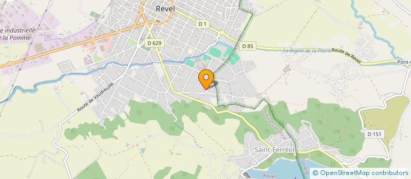 localisation de l'entreprise SCI WALKERSON  REVEL