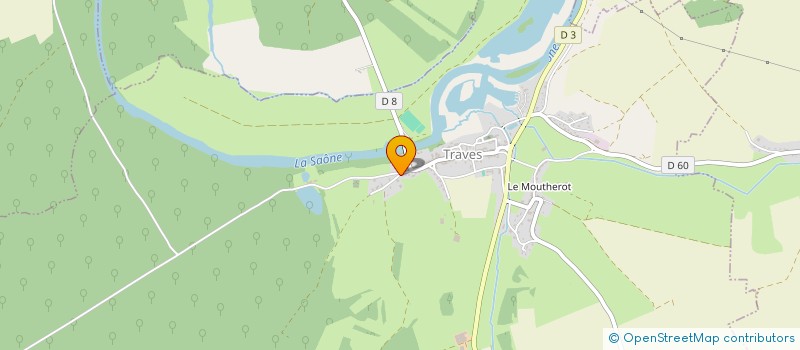 localisation de l'entreprise SCI WALL  TRAVES