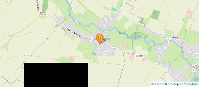 localisation de l'entreprise SCI WALL  MONTRECOURT