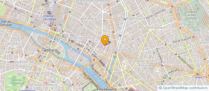 localisation de l'entreprise SCI WALL CAP  PARIS