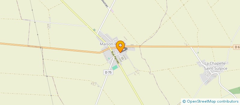 localisation de l'entreprise SCI WALLE RED HOUSE  MAISON-ROUGE