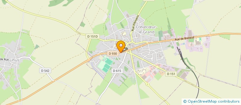 localisation de l'entreprise SCI WALLET  CREVECUR-LE-GRAND