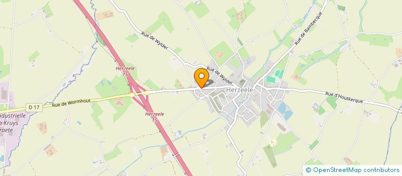 localisation de l'entreprise SCI WALLET ROUSSEL à LEDRINGHEM