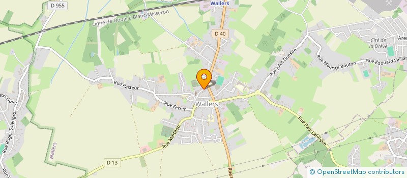 localisation de l'entreprise SCI WALLHERS à WALLERS