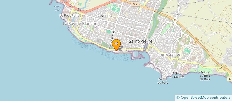 localisation de l'entreprise SCI WALLIS à SAINT-PIERRE