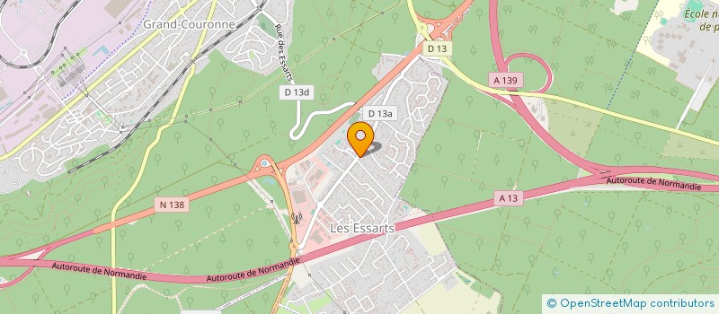 localisation de l'entreprise SCI WALMOCREM  GRAND-COURONNE