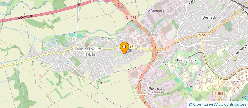 localisation de l'entreprise SCI WALOMEY  MORSCHWILLER-LE-BAS