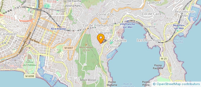 localisation de l'entreprise SCI WALTER à VILLEFRANCHE-SUR-MER