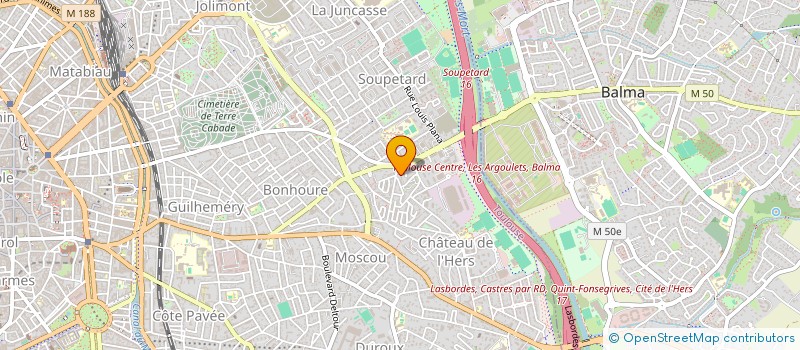 localisation de l'entreprise SCI WALTHER à TOULOUSE