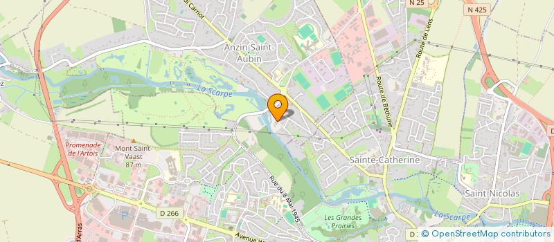 localisation de l'entreprise SCI WALTIMM  ANZIN-SAINT-AUBIN