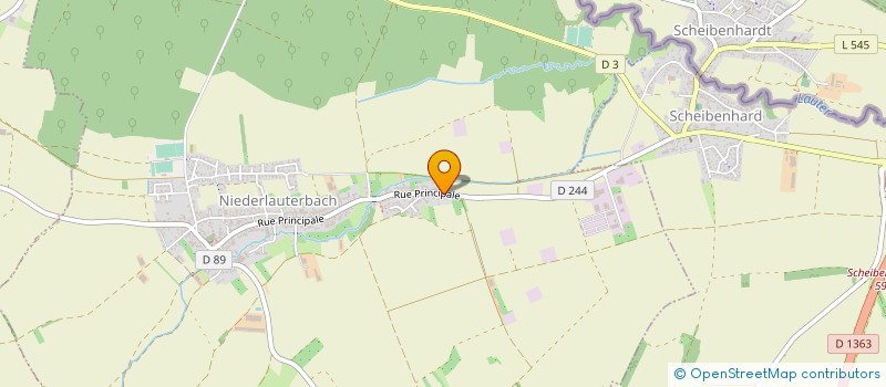 localisation de l'entreprise SCI WALTZ  SELTZ