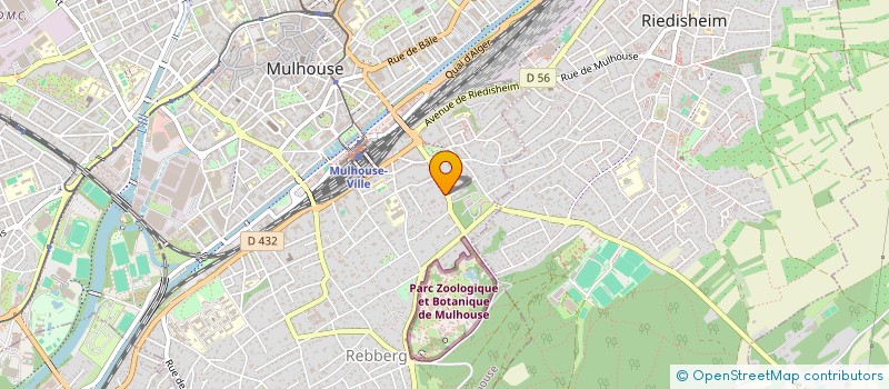 localisation de l'entreprise SCI WAM  MULHOUSE