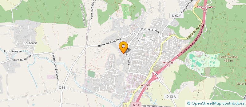 localisation de l'entreprise SCI WAMAGAMI  VENELLES