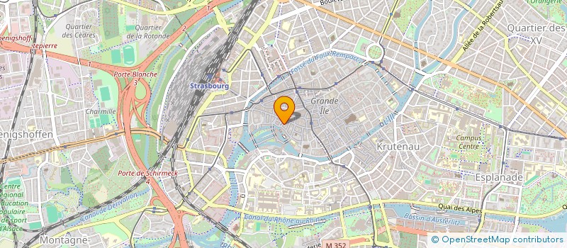 localisation de l'entreprise SCI WANDA  STRASBOURG