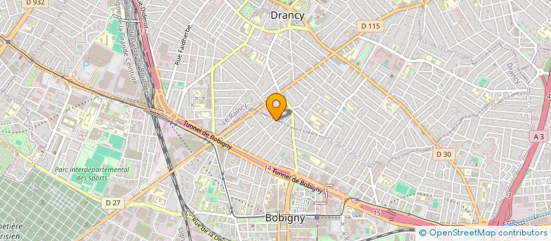 localisation de l'entreprise SCI WANG  BOBIGNY