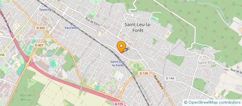 localisation de l'entreprise SCI WANG-RUAN  SAINT-LEU-LA-FORET