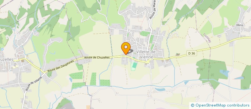 localisation de l'entreprise SCI WANGUY-LOU  VILLETTE-DE-VIENNE