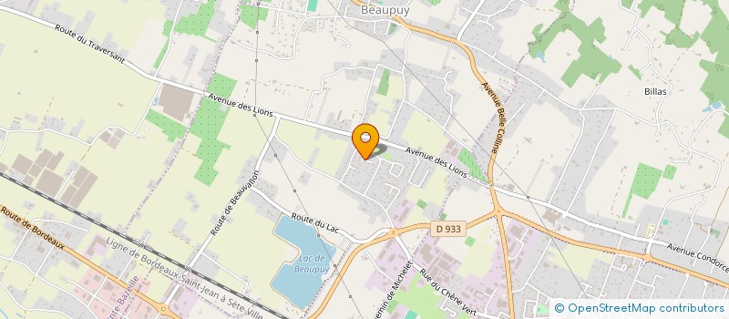 localisation de l'entreprise SCI WANNI  BEAUPUY