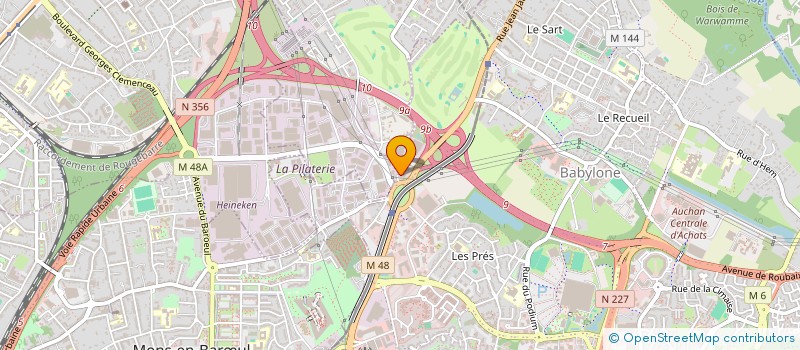 localisation de l'entreprise SCI WANOU à VILLENEUVE D ASCQ