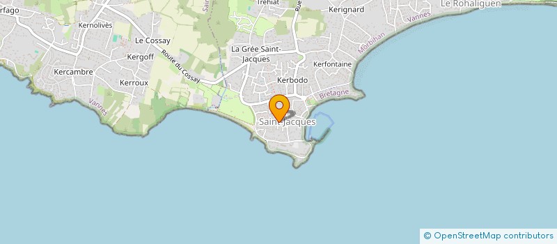 localisation de l'entreprise SCI WAR AR MAEZ  SARZEAU