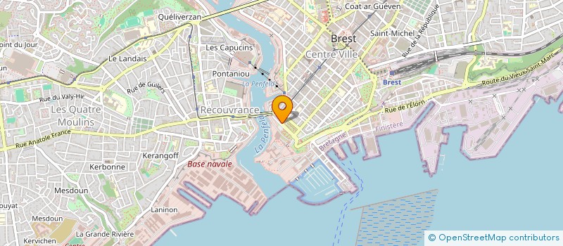 localisation de l'entreprise SCI WARBELL  BREST