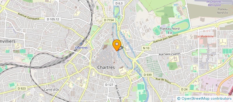localisation de l'entreprise SCI WARCONSIN à CHARTRES
