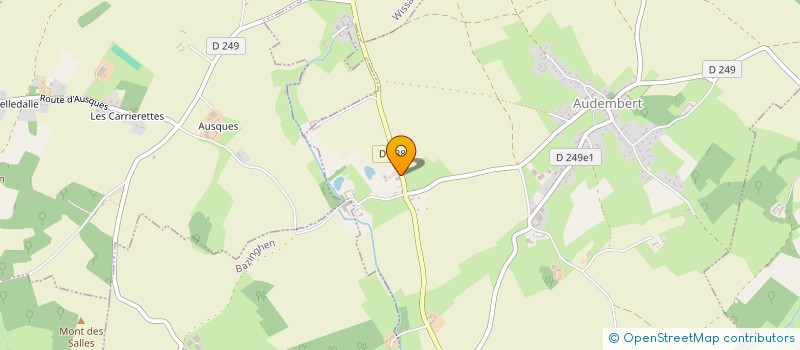 localisation de l'entreprise SCI WARCOVE  AUDEMBERT