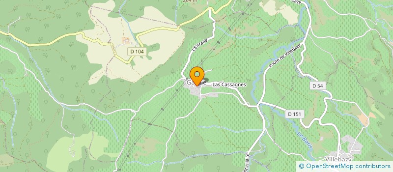 localisation de l'entreprise SCI WARE  SAINT-HILAIRE